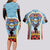 Royal New Zealand Air Force ANZAC Day Couples Matching Long Sleeve Bodycon Dress and Hawaiian Shirt Te Tauaarangi o Aotearoa LT03 - Polynesian Pride