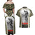 New Zealand and Australia ANZAC Day Couples Matching Off Shoulder Maxi Dress and Hawaiian Shirt Koala and Kiwi Bird Soldier Gallipoli Camouflage Style LT03 - Polynesian Pride