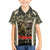 New Zealand and Australia ANZAC Day Family Matching Puletasi and Hawaiian Shirt Koala and Kiwi Bird Soldier Gallipoli Camouflage Style LT03 Son's Shirt Green - Polynesian Pride