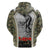 New Zealand and Australia ANZAC Day Hoodie Koala and Kiwi Bird Soldier Gallipoli Camouflage Style LT03 - Polynesian Pride