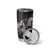 Hawaii Aloha Turtle Hibiscus and Leaves Tumbler Cup with Polynesian and Kakau Tattoos Black Color - Polynesian Pride