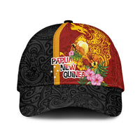 Papua New Guinea Independence Day Classic Cap Birds-of-Paradise Melanesian Tattoos Tropical Plants