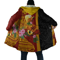 Papua New Guinea Independence Day Cloak Birds-of-Paradise Melanesian Tattoos Tropical Plants