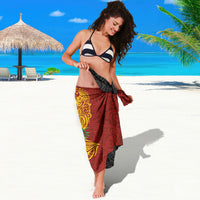 Papua New Guinea Independence Day Sarong Birds-of-Paradise Melanesian Tattoos Tropical Plants