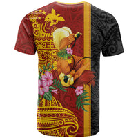Papua New Guinea Independence Day T Shirt Birds-of-Paradise Melanesian Tattoos Tropical Plants