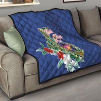 Guam Chamorro Quilt Tribal Latte Stone and Seal Artwork Polynesian Patterns