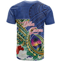 Guam Chamorro T Shirt Tribal Latte Stone and Seal Artwork Polynesian Patterns