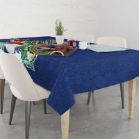 Guam Chamorro Tablecloth Tribal Latte Stone and Seal Artwork Polynesian Patterns