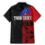 Personalised Samoa 685 Family Matching Mermaid Dress and Hawaiian Shirt Siapo Pattern and Samoa Flag Design