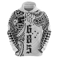 Samoa 685 Art Traditional Tattoo Pattern Hoodie White Color LT03 - Polynesian Pride
