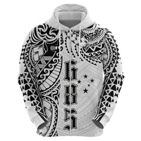 Samoa 685 Art Traditional Tattoo Pattern Hoodie White Color LT03 - Polynesian Pride
