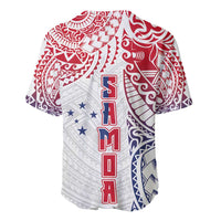 Samoa 685 Art Traditional Tattoo Pattern Baseball Jersey Gradient Color LT03 - Polynesian Pride