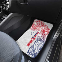 Samoa 685 Art Traditional Tattoo Pattern Car Mats Gradient Color LT03 - Polynesian Pride