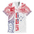 Samoa 685 Art Traditional Tattoo Pattern Family Matching Puletasi and Hawaiian Shirt Gradient Color