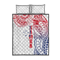 Samoa 685 Art Traditional Tattoo Pattern Quilt Bed Set Gradient Color LT03 - Polynesian Pride
