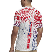 Samoa 685 Art Traditional Tattoo Pattern Rugby Jersey Gradient Color LT03 - Polynesian Pride