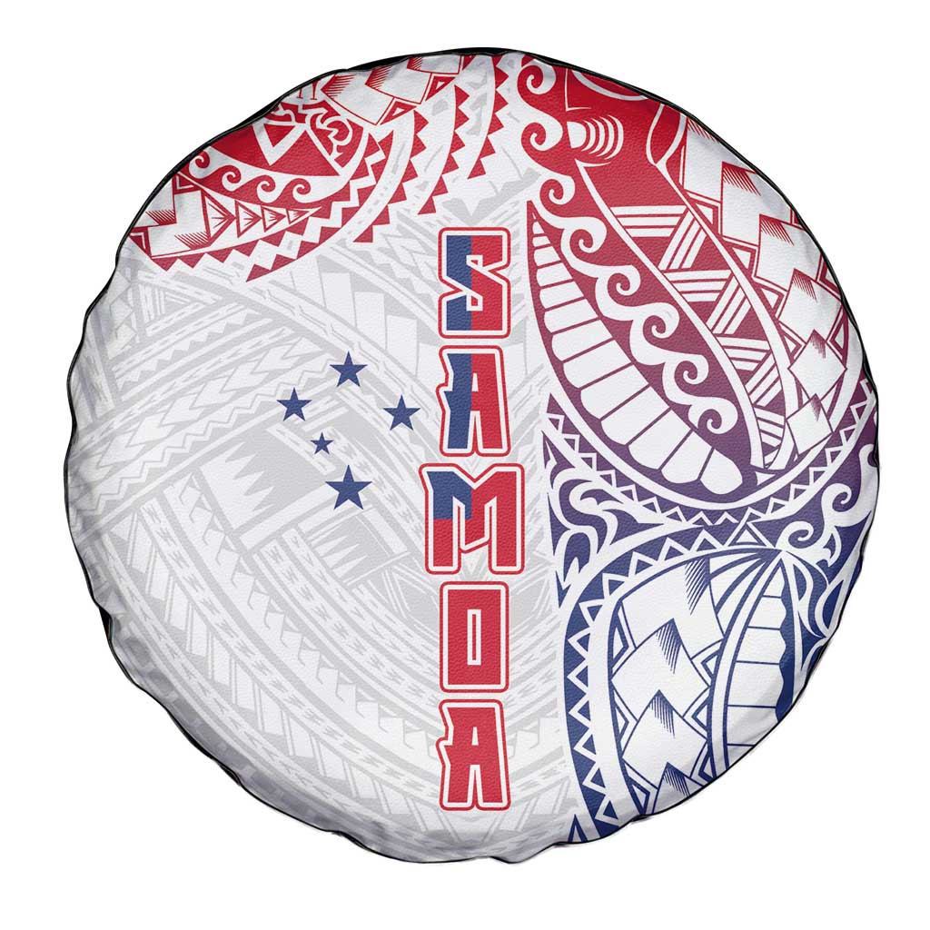 Samoa 685 Art Traditional Tattoo Pattern Spare Tire Cover Gradient Color LT03 - Polynesian Pride