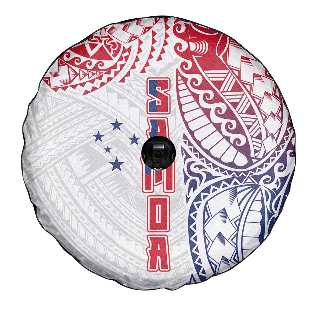 Samoa 685 Art Traditional Tattoo Pattern Spare Tire Cover Gradient Color LT03 - Polynesian Pride