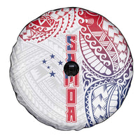 Samoa 685 Art Traditional Tattoo Pattern Spare Tire Cover Gradient Color LT03 - Polynesian Pride