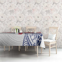 Samoa 685 Art Traditional Tattoo Pattern Tablecloth Gradient Color