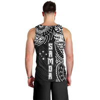 Samoa 685 Art Traditional Tattoo Pattern Men Tank Top Black Color