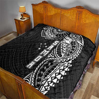 Samoa 685 Art Traditional Tattoo Pattern Quilt Black Color LT03 - Polynesian Pride