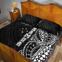 Samoa 685 Art Traditional Tattoo Pattern Quilt Bed Set Black Color LT03 - Polynesian Pride