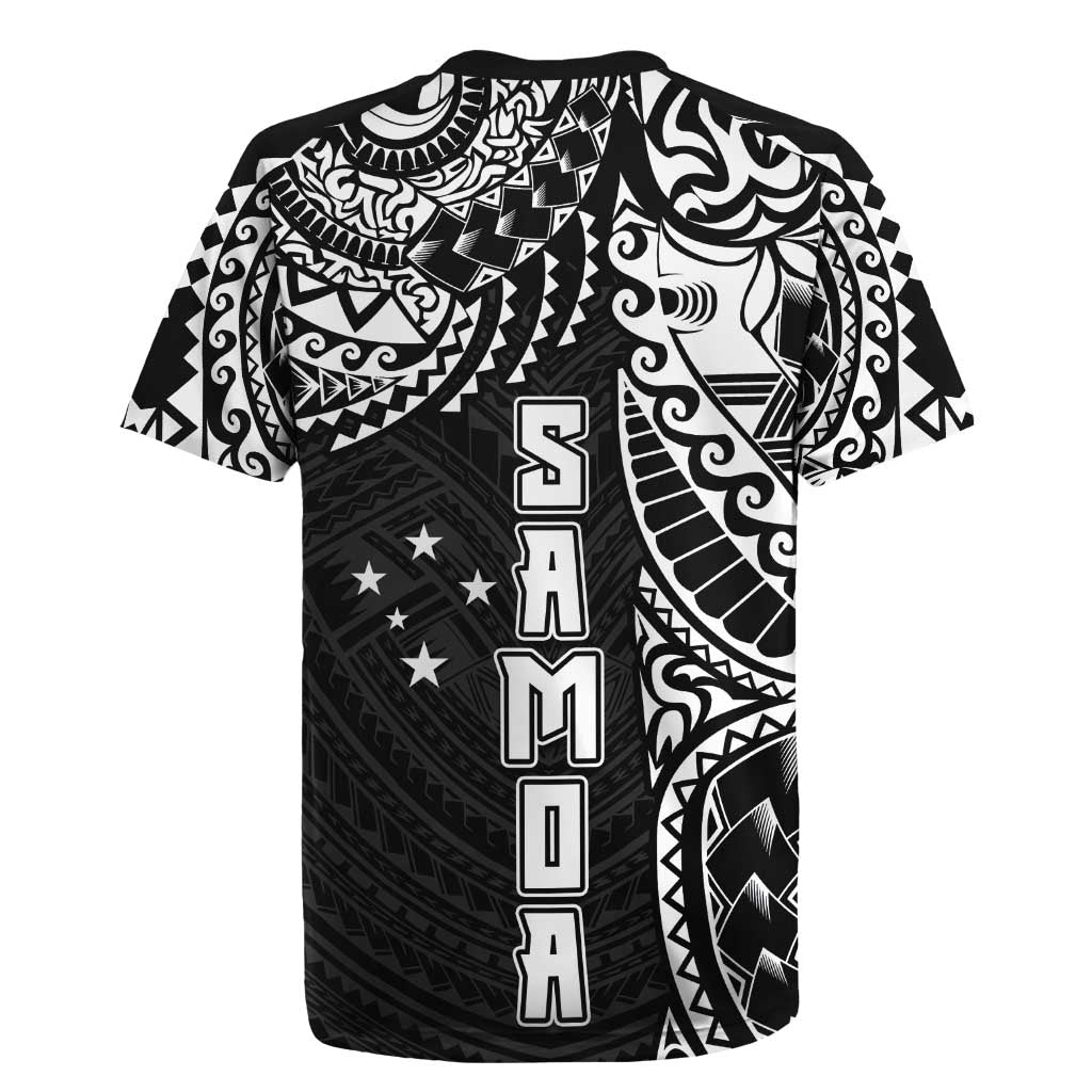 Samoa 685 Art Traditional Tattoo Pattern Rugby Jersey Black Color LT03 - Polynesian Pride