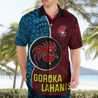 Bintangor Goroka Lahanis Rugby Hawaiian Shirt Papua New Guinea Polynesian Tattoo LT03 - Polynesian Pride