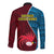 Bintangor Goroka Lahanis Rugby Long Sleeve Button Shirt Papua New Guinea Polynesian Tattoo LT03 - Polynesian Pride