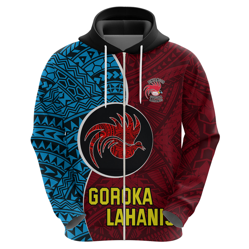 Custom Bintangor Goroka Lahanis Rugby Hoodie Papua New Guinea Polynesian Tattoo LT03 - Polynesian Pride