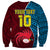 Custom Bintangor Goroka Lahanis Rugby Sweatshirt Papua New Guinea Polynesian Tattoo LT03 - Polynesian Pride