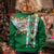 New Zealand Merry Christmas Kid Ugly Christmas Sweater Maori Animals, Koru Tattoo - Green Xmas Style