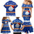 Marshall Islands Christmas Family Matching Mermaid Dress and Hawaiian Shirt Santa Claus and Coat of Arms Mix Polynesian Xmas Style LT03 - Polynesian Pride