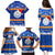 Marshall Islands Christmas Family Matching Puletasi Dress and Hawaiian Shirt Santa Claus and Coat of Arms Mix Polynesian Xmas Style LT03 - Polynesian Pride