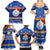 Marshall Islands Christmas Family Matching Summer Maxi Dress and Hawaiian Shirt Santa Claus and Coat of Arms Mix Polynesian Xmas Style LT03 - Polynesian Pride