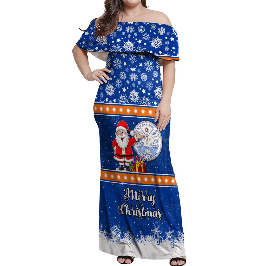 xmas maxi dress Marshall Islands Christmas Off Shoulder Maxi Dress Santa Claus and Coa xmas maxi dress Marshall Islands Christmas Off Shoulder Maxi Dress Santa Claus and Coa