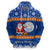 Personalised Marshall Islands Christmas Hoodie Santa Claus and Coat of Arms Mix Polynesian Xmas Style LT03 - Polynesian Pride