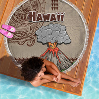 Hawaii Beach Blanket Aloha Volcano Mix Kakau Hawaiian Tribal LT03 - Polynesian Pride