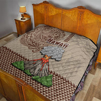 Hawaii Quilt Aloha Volcano Mix Kakau Hawaiian Tribal LT03 - Polynesian Pride