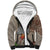Hawaii Sherpa Hoodie Aloha Volcano Mix Kakau Hawaiian Tribal LT03 Unisex Beige - Polynesian Pride