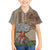 Aloha Volcano Custom Family Matching Summer Maxi Dress and Hawaiian Shirt Mix Hawaiian Kakau Tribal LT03 Son's Shirt Beige - Polynesian Pride