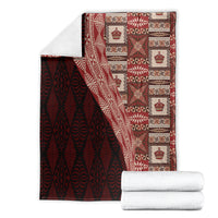 Tonga Fonulei and Ngatu Pattern Blanket LT03 - Polynesian Pride