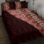 Tonga Fonulei and Ngatu Pattern Quilt Bed Set LT03 Red - Polynesian Pride