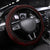 Tonga Fonulei and Ngatu Pattern Steering Wheel Cover LT03 Universal Fit Red - Polynesian Pride