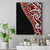 New Zealand Maori Stylized Koru Canvas Wall Art LT03 Without Frame Red - Polynesian Pride