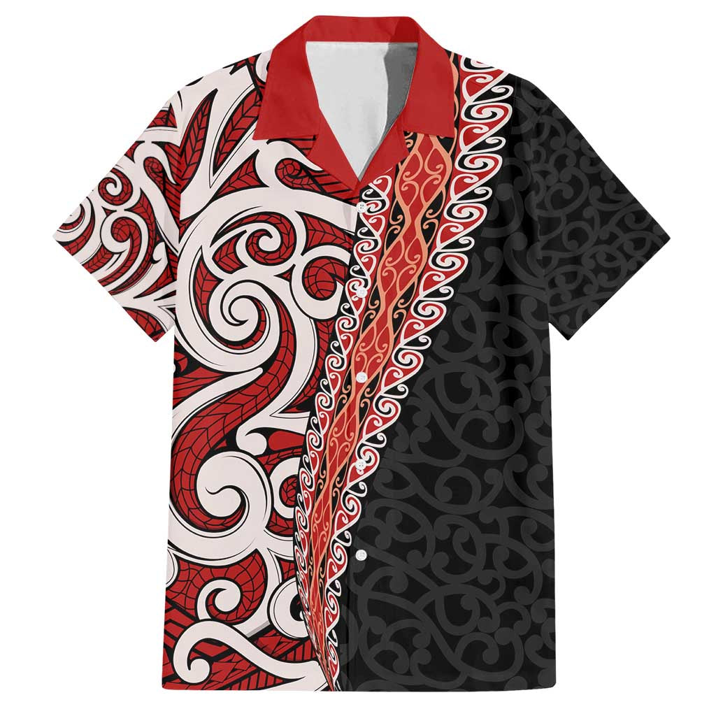New Zealand Maori Stylized Koru Family Matching Long Sleeve Bodycon Dress and Hawaiian Shirt LT03