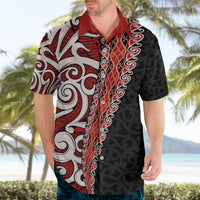 New Zealand Maori Stylized Koru Hawaiian Shirt LT03 - Polynesian Pride