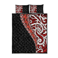 New Zealand Maori Stylized Koru Quilt Bed Set LT03 - Polynesian Pride