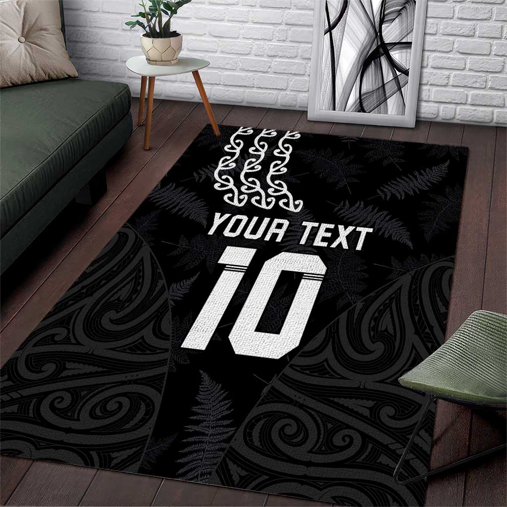 New Zealand Rugby Custom Area Rug The Champions Aotearoa